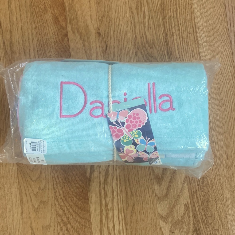 NWT Pottery Barn Kids Butterfly Beach Towel